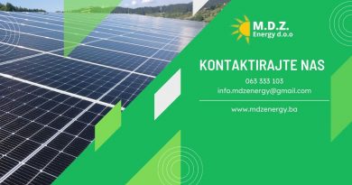Potpisan Sporazum sa firmom M.D.Z. Energy iz Novog Travnika